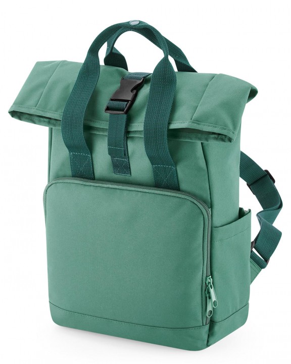 Sac & bagagerie personnalisable BAG BASE RECYCLED MINI TWIN HANDLE ROLL-TOP LAPTOP BACKPACK