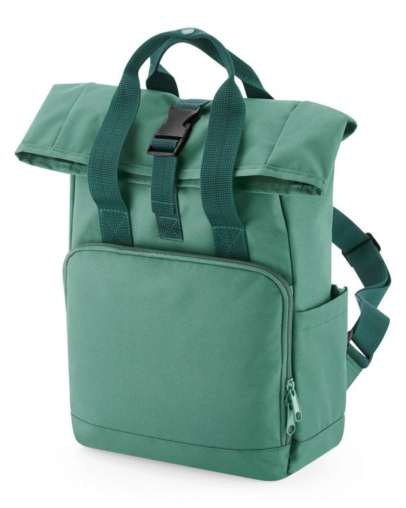Sac & bagagerie personnalisable BAG BASE Recycled Mini Twin Handle Roll-Top Backpack
