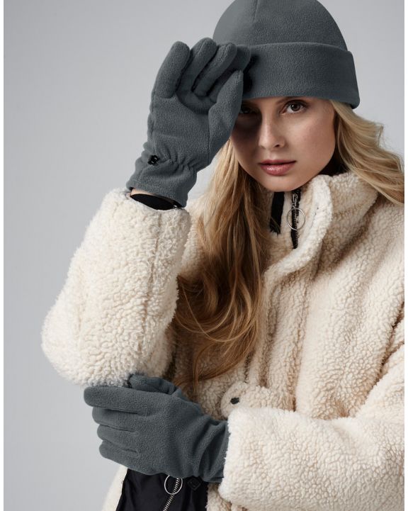 Mütze, Schal & Handschuh BEECHFIELD Recycled Fleece Gloves personalisierbar