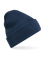 BEECHFIELD RECYCLED ORIGINAL CUFFED BEANIE french marine personnalisable