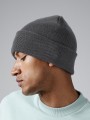 Bonnets, Écharpes & Gants à personnaliser BEECHFIELD RECYCLED ORIGINAL CUFFED BEANIE gris graphite