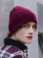 Bonnets, Écharpes & Gants à personnaliser BEECHFIELD RECYCLED ORIGINAL CUFFED BEANIE bordeaux