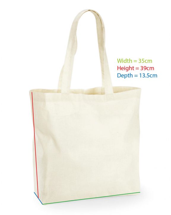 Tote Bag WESTFORDMILL Recycled Cotton Maxi Tote personalisierbar