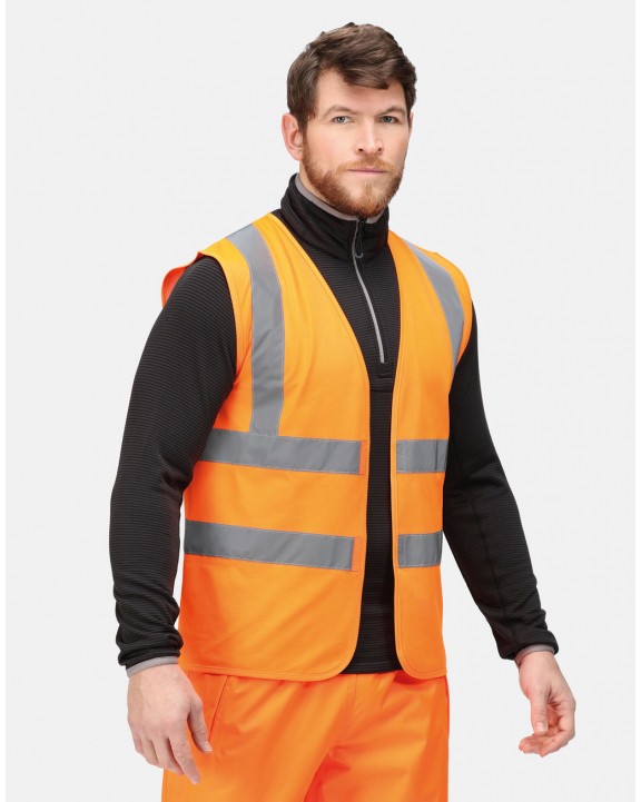 Gilet de sécurité personnalisable REGATTA Pro Hi Vis Vest