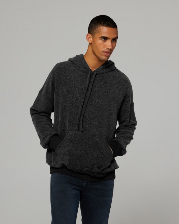 Sweater BELLA-CANVAS Unisex Sueded Fleece Pullover Hoodie voor bedrukking &amp; borduring