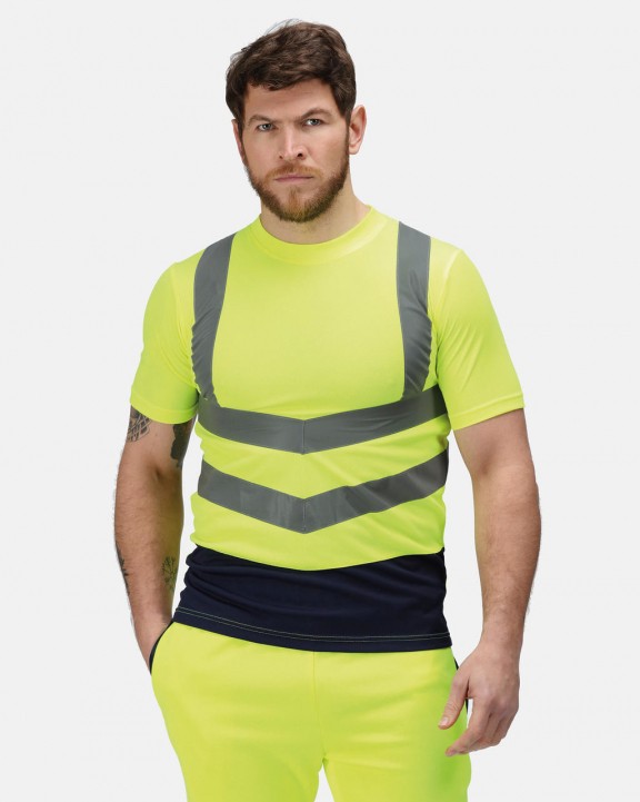 T-shirt REGATTA Pro Hi Vis T-Shirt voor bedrukking &amp; borduring