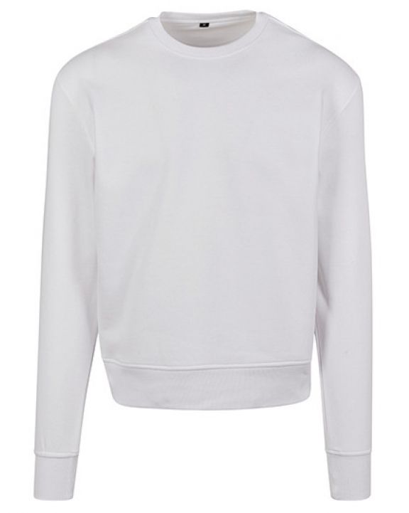 Sweater BUILD YOUR BRAND Premium Oversize Crewneck Sweatshirt voor bedrukking & borduring