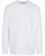 BUILD YOUR BRAND Organic Long Sleeve With Cuffrib T-Shirt personalisierbar