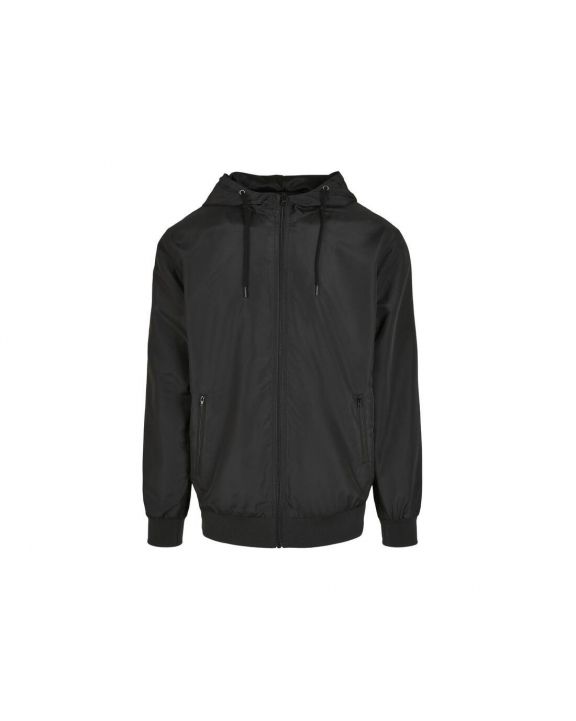 Jacke BUILD YOUR BRAND Recycled Windrunner personalisierbar