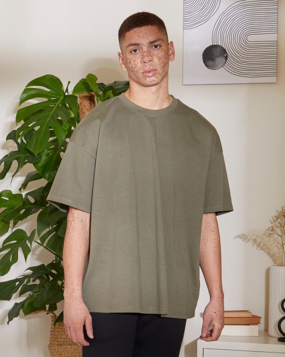 T-shirt BUILD YOUR BRAND ULTRA HEAVY COTTON BOX TEE voor bedrukking &amp; borduring
