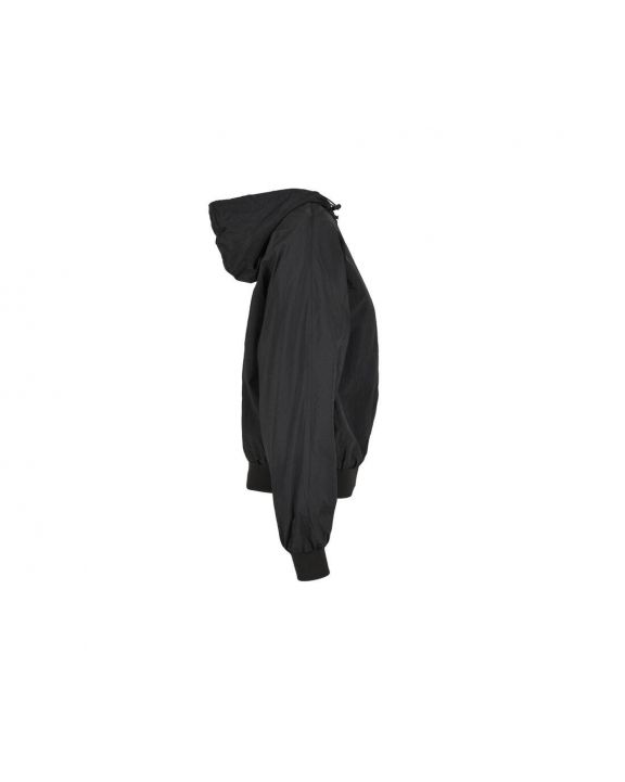 Jacke BUILD YOUR BRAND Ladies´ Crinkle Batwing Jacket personalisierbar