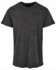 T-Shirt BUILD YOUR BRAND Acid Washed Round Neck Tee personalisierbar