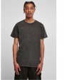 T-shirt personnalisable BUILD YOUR BRAND ACID WASHED ROUND NECK TEE