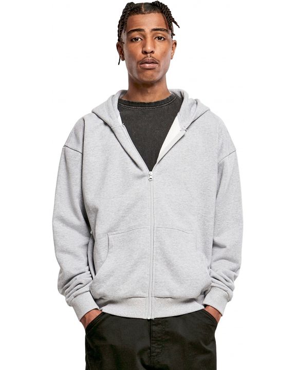 Sweatshirt BUILD YOUR BRAND Ultra Heavy Zip Hoody personalisierbar
