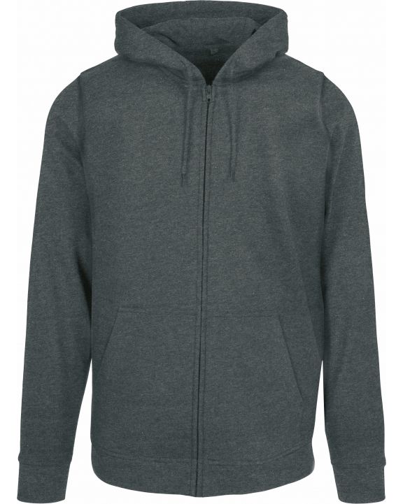 Sweatshirt BUILD YOUR BRAND Basic Zip Hoody personalisierbar