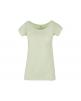 T-shirt personnalisable BUILD YOUR BRAND Ladies´ Wide Neck Tee