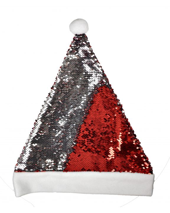 Mütze, Schal & Handschuh PRINTWEAR Christmas Hat With Sequins personalisierbar