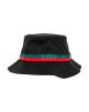 Kappe FLEXFIT Stripe Bucket Hat personalisierbar