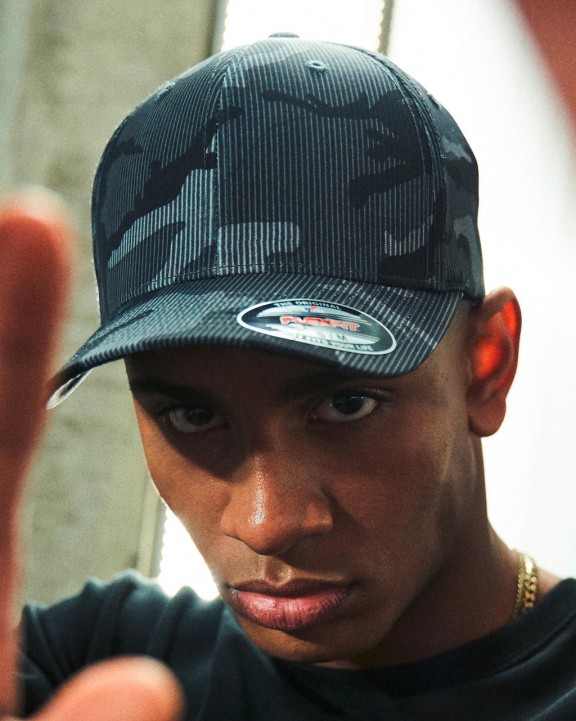 Casquette personnalisable FLEXFIT Flexfit Camo Stripe Cap