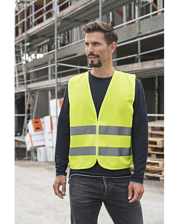 Jas KORNTEX Basic Safety Vest For Print Karlsruhe voor bedrukking & borduring