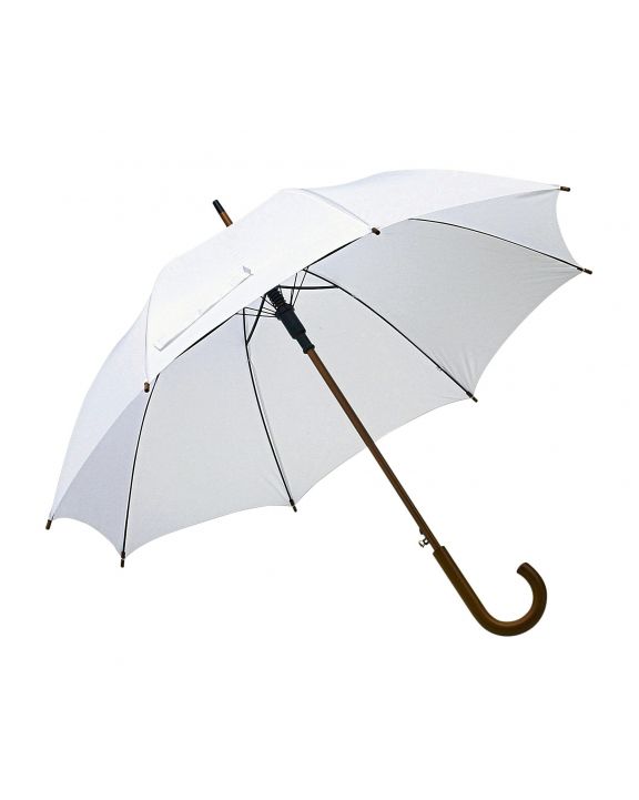Parapluie personnalisable PRINTWEAR Automatic Umbrella With Wooden Handle Tango