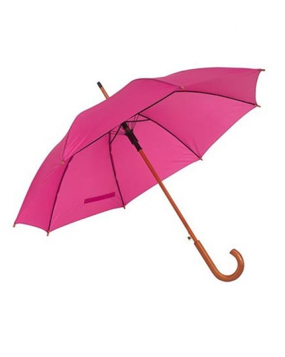 Paraplu PRINTWEAR Automatic Umbrella With Wooden Handle Tango voor bedrukking & borduring