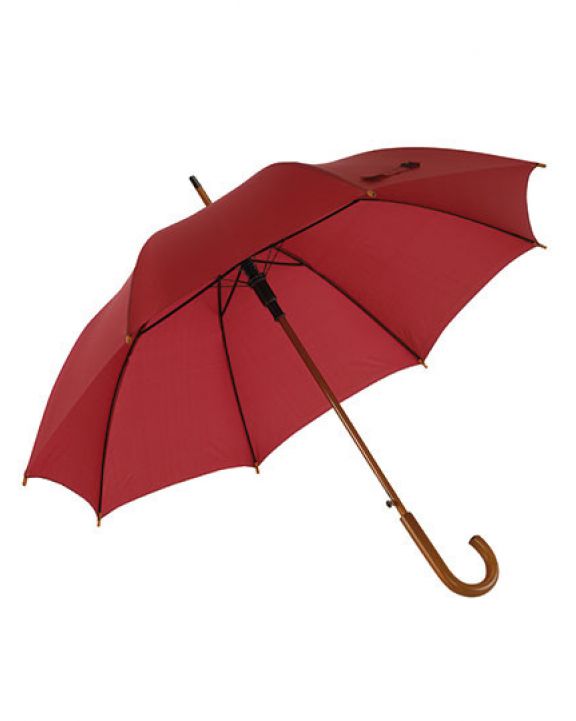 Regenschirm PRINTWEAR Automatic Umbrella With Wooden Handle Boogie personalisierbar