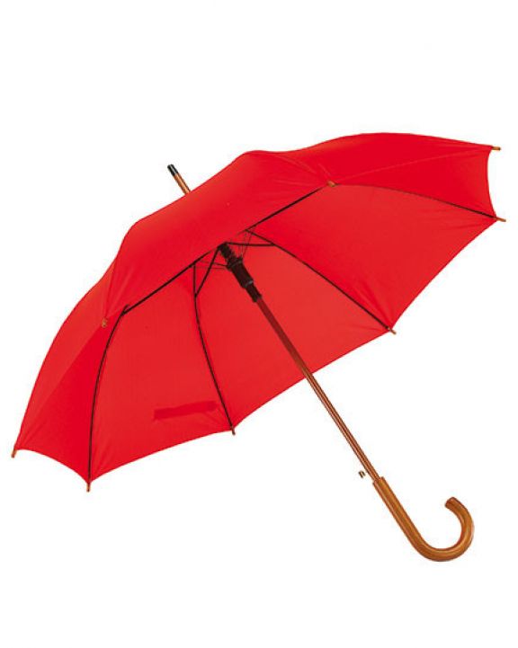 Parapluie personnalisable PRINTWEAR Automatic Umbrella With Wooden Handle Boogie