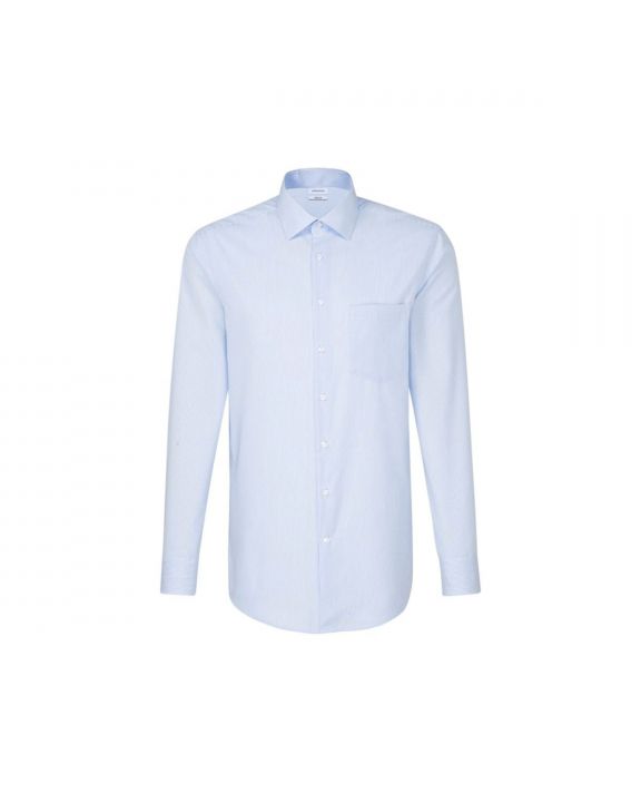 Hemd SEIDENSTICKER Men´s Shirt Regular Fit Check/Stripes Long Sleeve voor bedrukking & borduring