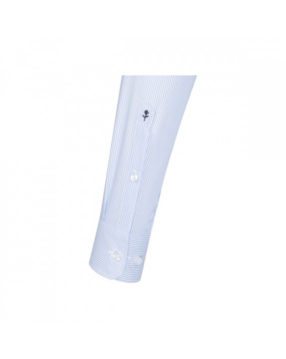 Hemd SEIDENSTICKER Men´s Shirt Regular Fit Check/Stripes Long Sleeve voor bedrukking &amp; borduring
