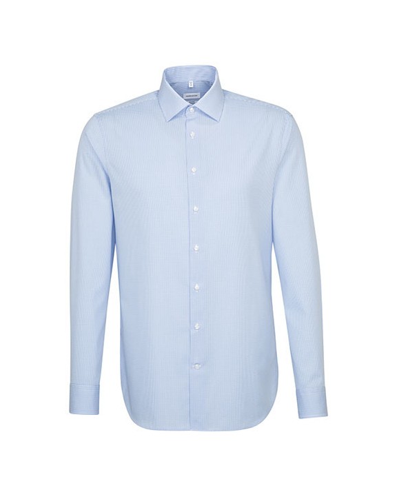 Chemise personnalisable SEIDENSTICKER Men´s Shirt 2 Shaped Check/Stripes Long Sleeve