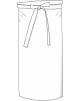 Schort LINK KITCHENWEAR Cook´s Apron XL voor bedrukking & borduring