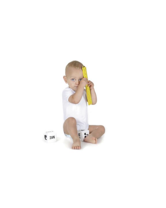 Article bébé personnalisable LINK SUBLIME Short Sleeve Baby Bodysuit Polyester