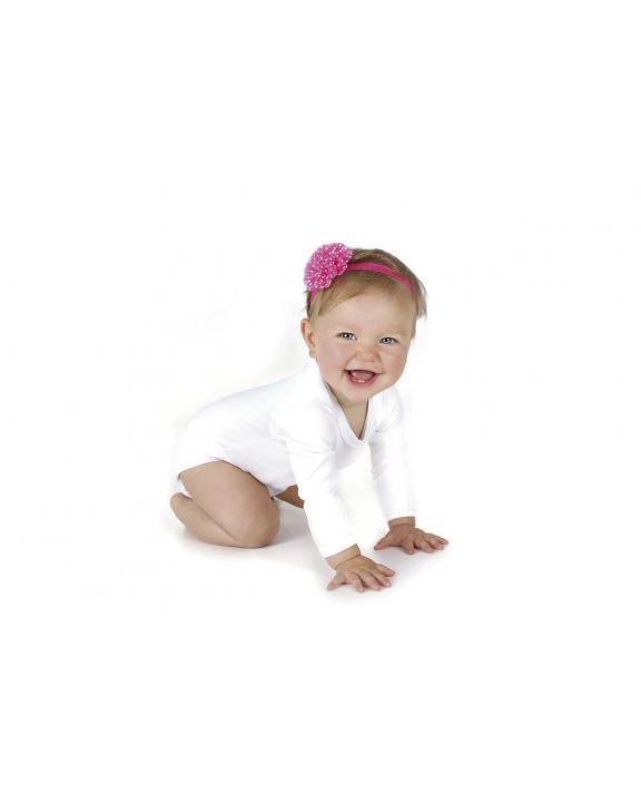 Article bébé personnalisable LINK SUBLIME Long Sleeve Baby Bodysuit Polyester