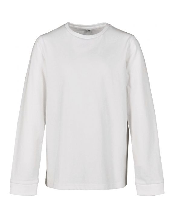 T-shirt BUILD YOUR BRAND Kids´ Long Sleeve voor bedrukking & borduring
