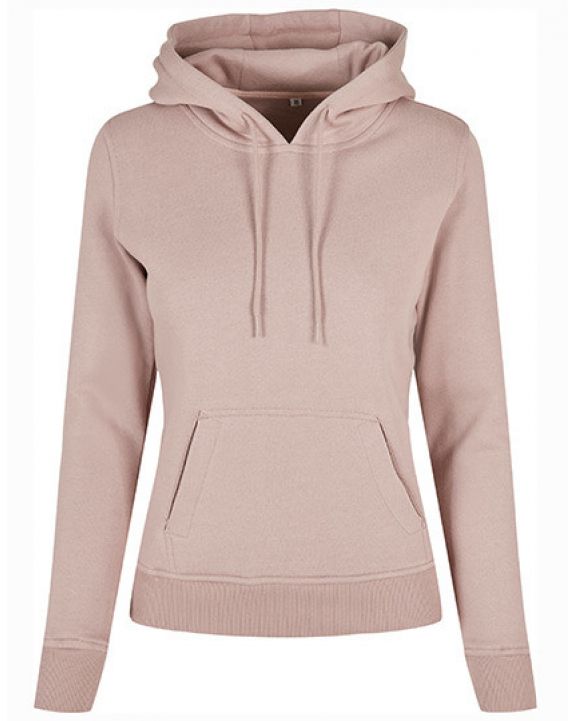 Sweatshirt BUILD YOUR BRAND Ladies´ Organic Hoody personalisierbar