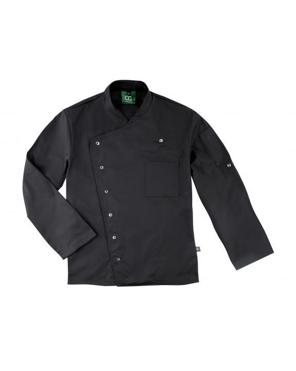 Jas CG INTERNATIONAL Men´s Chef Jacket Turin GreeNature voor bedrukking & borduring
