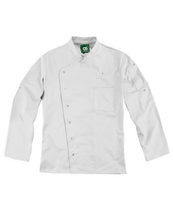 Jas CG INTERNATIONAL Men´s Chef Jacket Turin GreeNature voor bedrukking & borduring