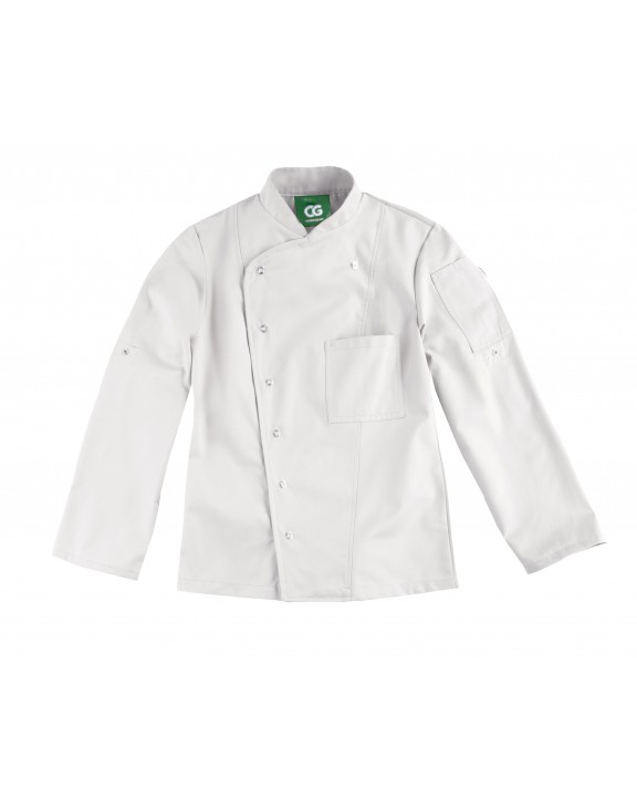 Tablier personnalisable CG INTERNATIONAL Ladies´ Chef Jacket Turin GreeNature