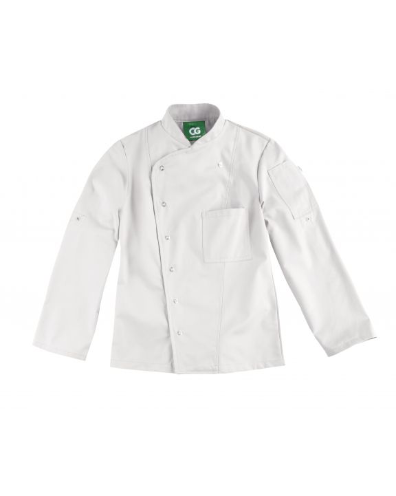 Schürze CG INTERNATIONAL Ladies´ Chef Jacket Turin GreeNature personalisierbar