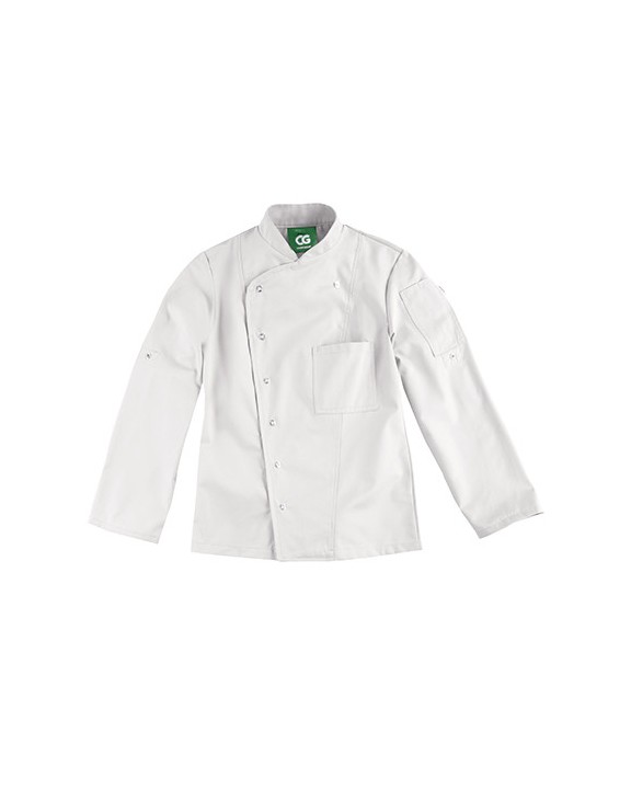 Tablier personnalisable CG INTERNATIONAL Ladies´ Chef Jacket Turin GreeNature