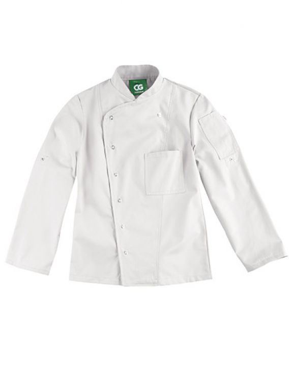 Tablier personnalisable CG INTERNATIONAL Ladies´ Chef Jacket Turin GreeNature