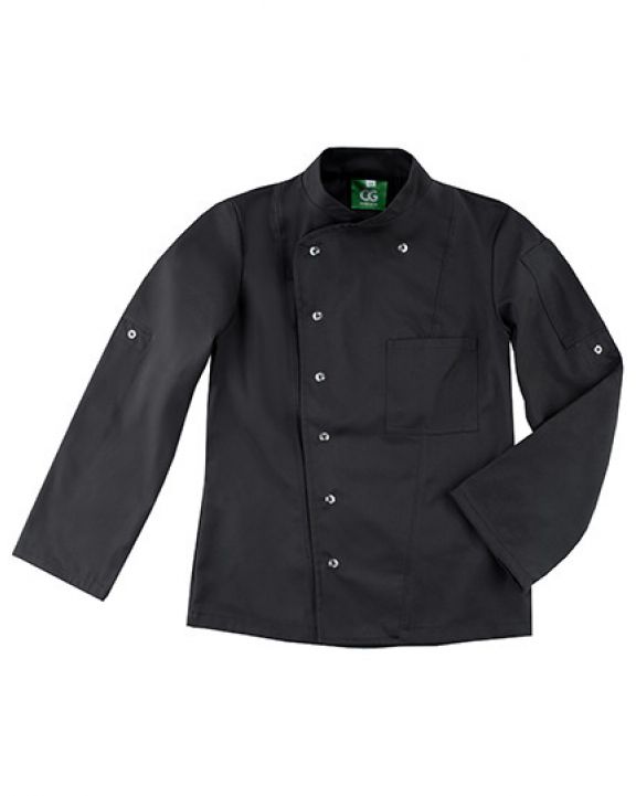 Schürze CG INTERNATIONAL Ladies´ Chef Jacket Turin GreeNature personalisierbar