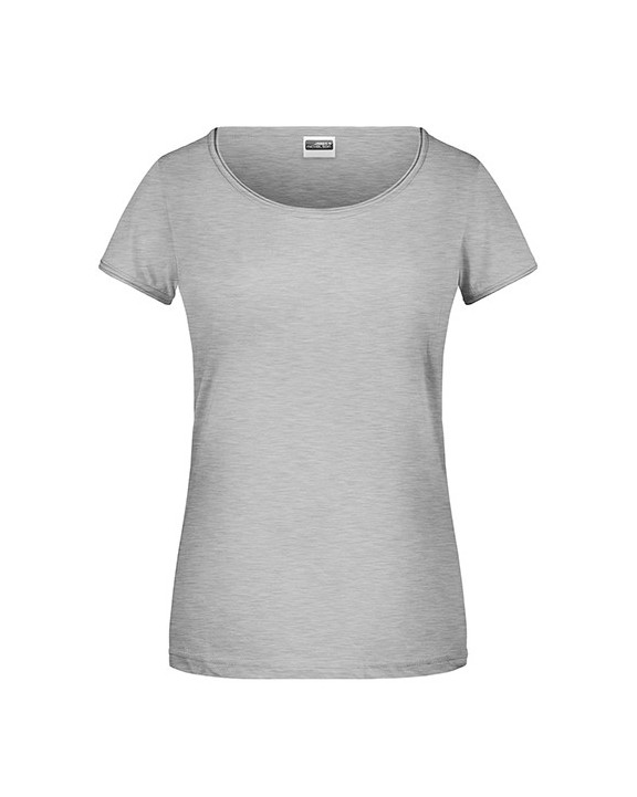 T-shirt JAMES & NICHOLSON Ladies´-T voor bedrukking &amp; borduring