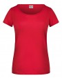 T-shirt JAMES & NICHOLSON Ladies´-T voor bedrukking &amp; borduring