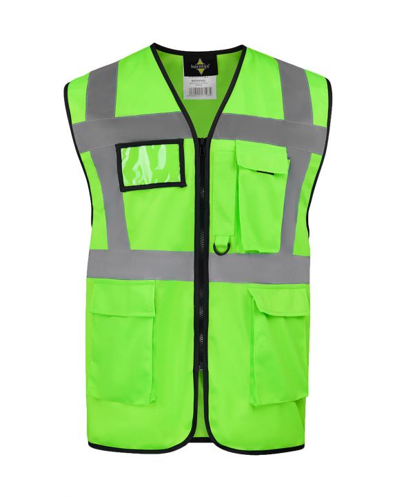 Fluohesje KORNTEX Executive Safety Vest "Hamburg" voor bedrukking & borduring