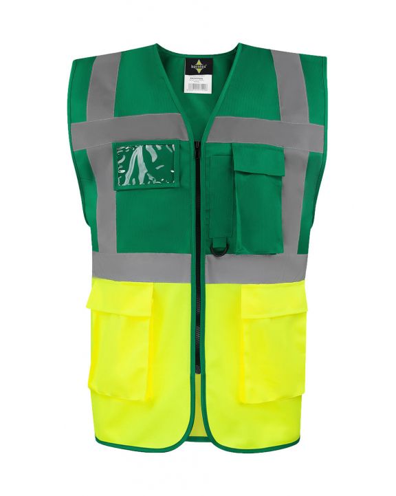 Fluohesje KORNTEX Executive Safety Vest "Hamburg" voor bedrukking & borduring