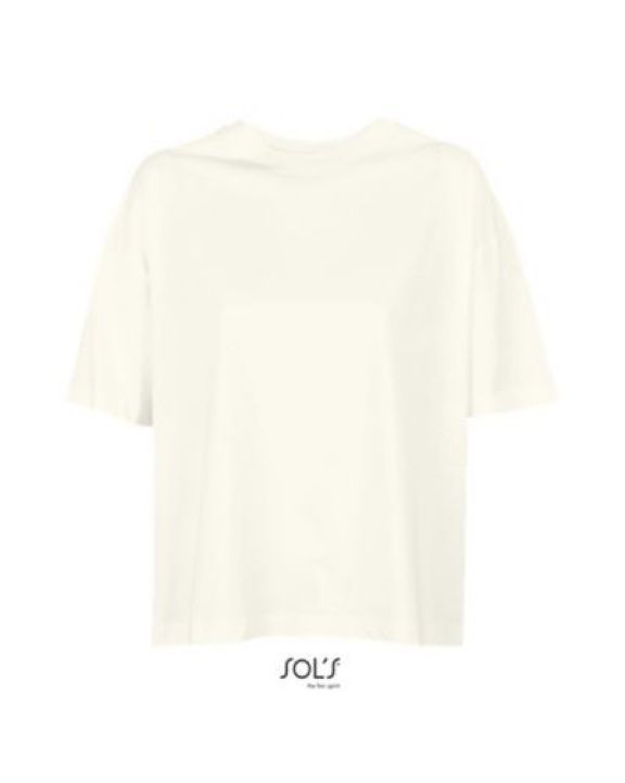 T-shirt SOL'S Women´s Boxy Oversized T-Shirt voor bedrukking & borduring