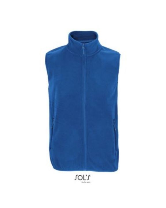Jas SOL'S Unisex Factor Zipped Fleece Bodywarmer voor bedrukking & borduring