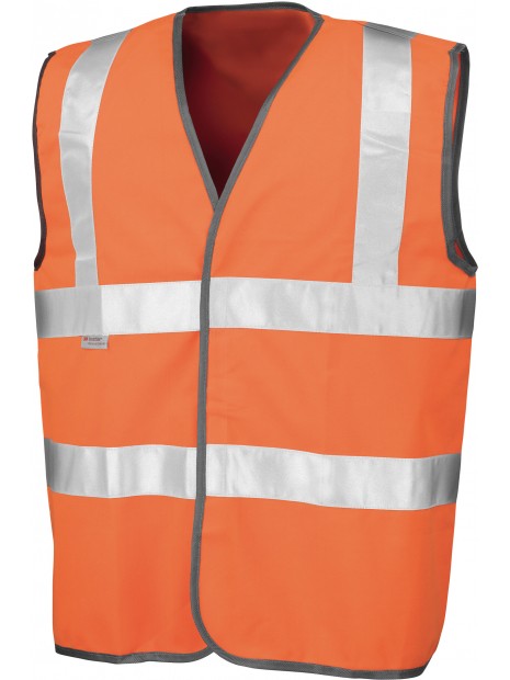 RESULT Gilet de sécurité High Viz flo orange personnalisable